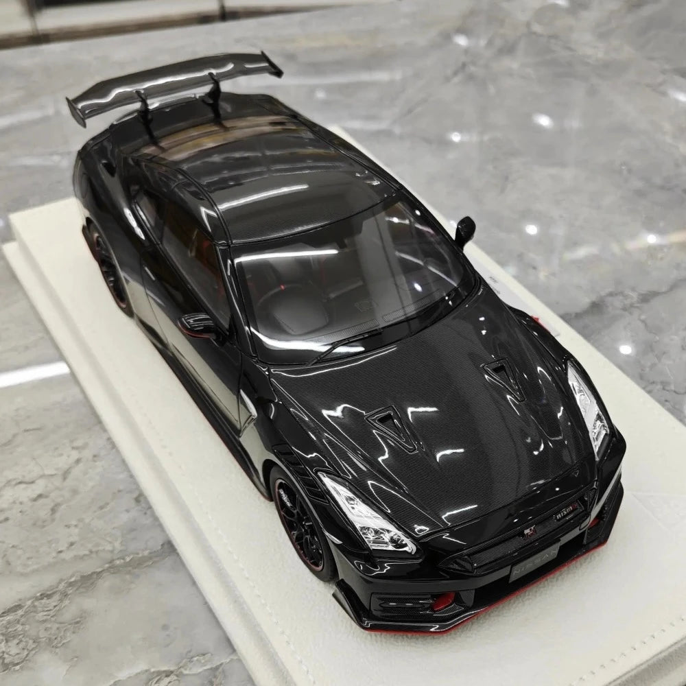 [Make Up] 1:18 Nissan 2024 GT-R R35 Nismo Black Model Car Resin