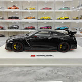 [Make Up] 1:18 Nissan 2024 GT-R R35 Nismo Black Model Car Resin
