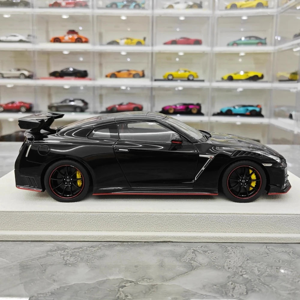 [Make Up] 1:18 Nissan 2024 GT-R R35 Nismo Black Model Car Resin