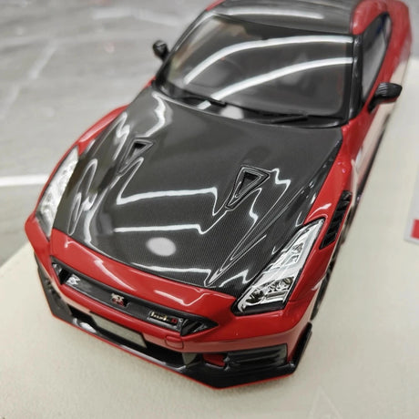 [Make Up] 1:18 Nissan 2022 GT-R R35 Nismo Red Model Car Resin