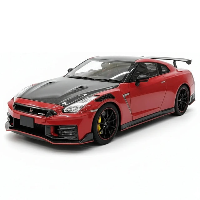 [Make Up] 1:18 Nissan 2022 GT-R R35 Nismo レッド モデルカー レジン