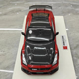 [Make Up] 1:18 Nissan 2022 GT-R R35 Nismo レッド モデルカー レジン
