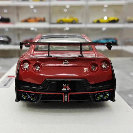 [Make Up] 1:18 Nissan 2022 GT-R R35 Nismo Red Model Car Resin