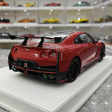 [Make Up] 1:18 Nissan 2022 GT-R R35 Nismo レッド モデルカー レジン