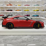 [Make Up] 1:18 Nissan 2022 GT-R R35 Nismo レッド モデルカー レジン