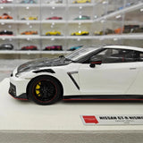 [Make Up] 1:18 Nissan 2024 GT-R R35 Nismo valkoinen pienoismalli Hartsi