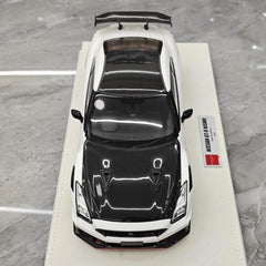 [Make Up] 1:18 Nissan 2024 GT-R R35 Nismo White Model Car Resin