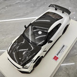 [Make Up] 1:18 Nissan 2024 GT-R R35 Nismo valkoinen pienoismalli Hartsi