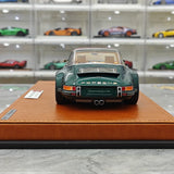 [Make Up] 1:18 Porsche 1990 Singer 911 964 Targa Green Model Car Resin