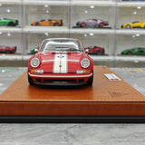 [Make Up] 1:18 Porsche 1990 Singer 911 964 Targa Red Model Car Resin