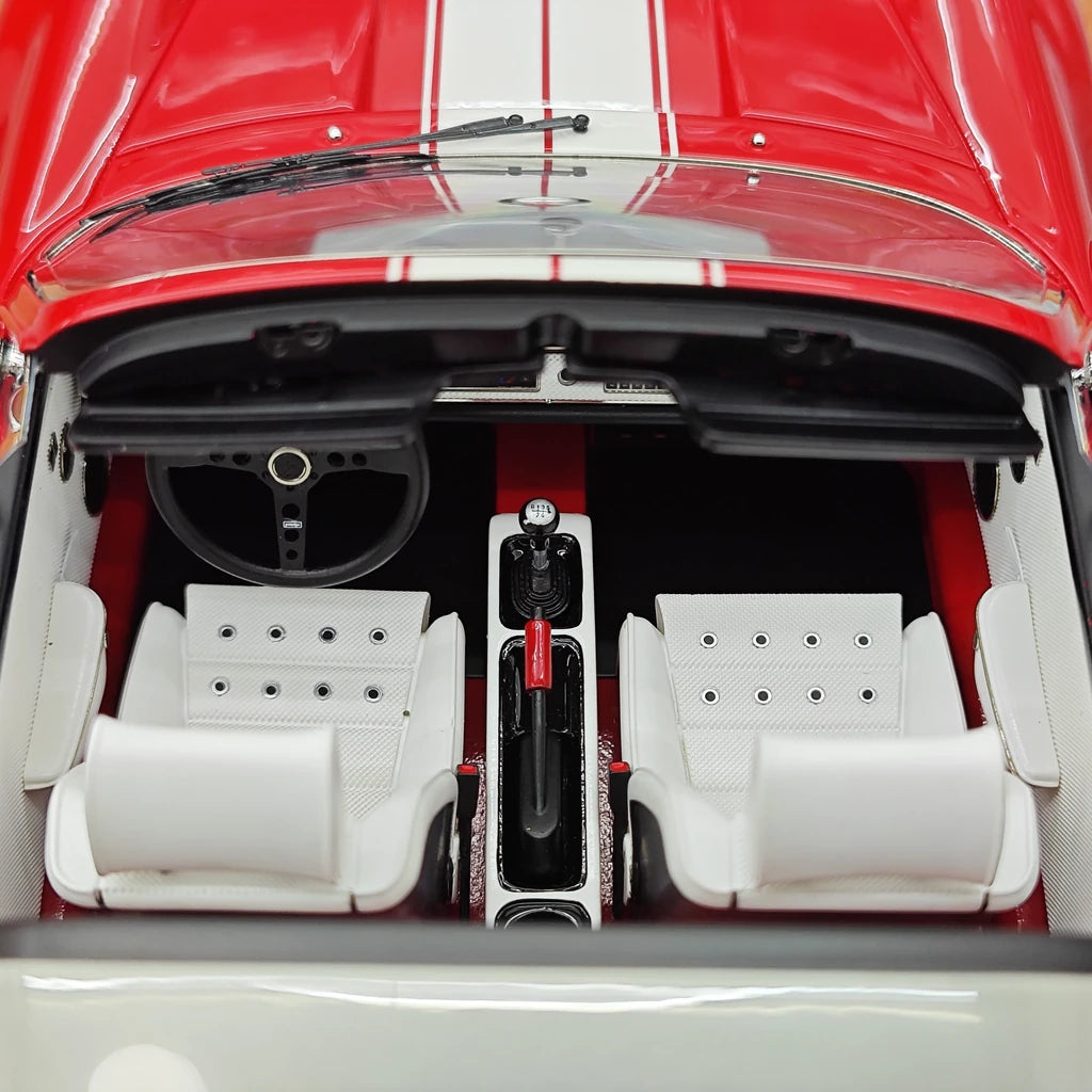 [Make Up] 1:18 Porsche 1990 Singer 911 964 Targa Red Model Car Resin