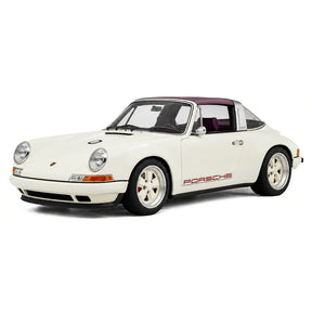 [Make Up] 1:18 Porsche 1990 Singer 911 964 Targa White Model Car Resin