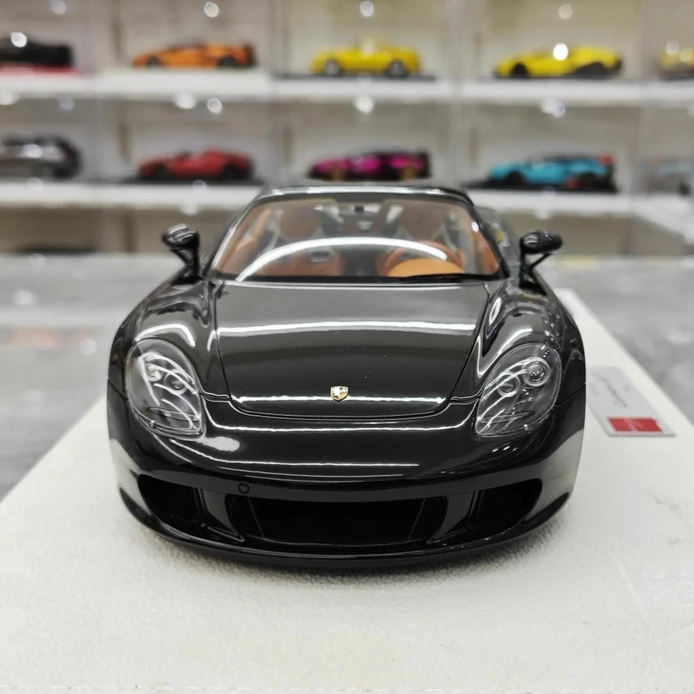 [Make Up] 1:18 Porsche 2004 Carrera GT Black Model Car Resin