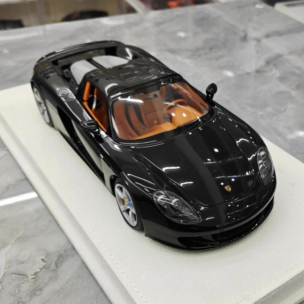 [Make Up] 1:18 Porsche 2004 Carrera GT Black Model Car Resin