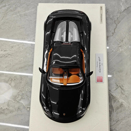 [Make Up] 1:18 Porsche 2004 Carrera GT Black Model Car Resin