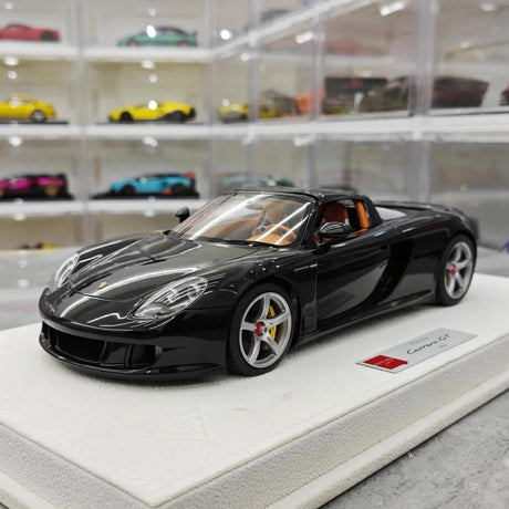 [Make Up] 1:18 Porsche 2004 Carrera GT Black Model Car Resin