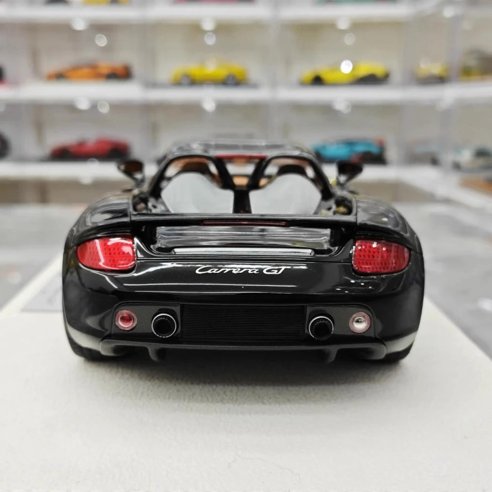 [Make Up] 1:18 Porsche 2004 Carrera GT Black Model Car Resin