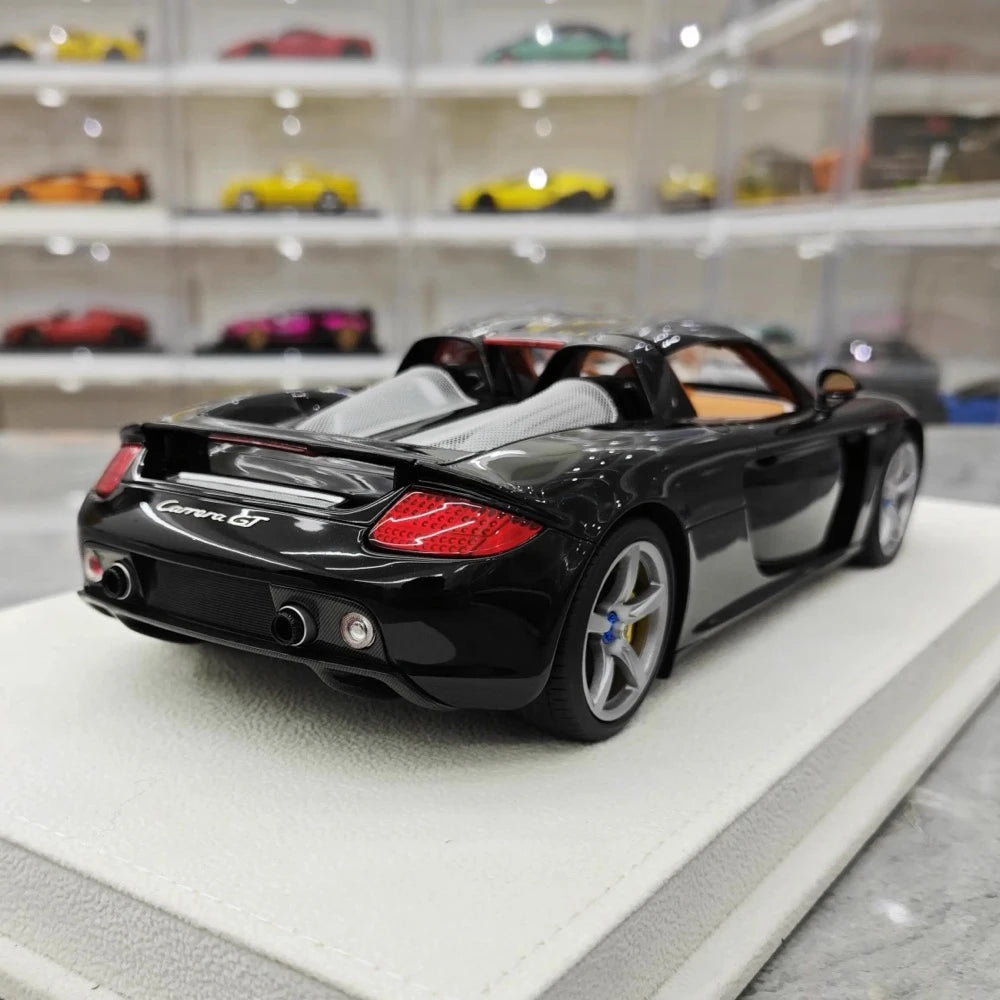 [Make Up] 1:18 Porsche 2004 Carrera GT Black Model Car Resin