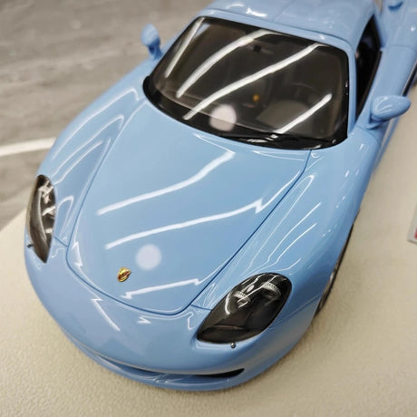 [Make Up] 1:18 Porsche 2004 Carrera GT bleu voiture miniature Resin