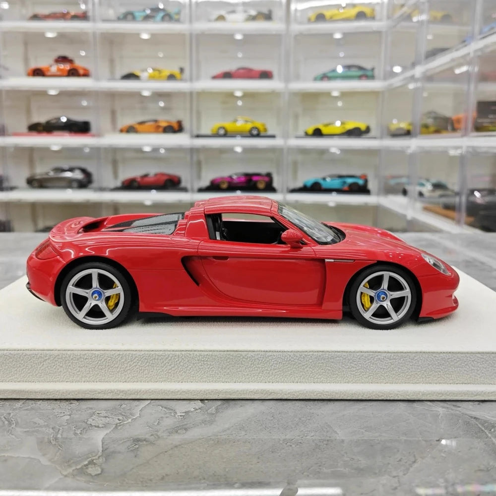 [Make Up] 1:18 Porsche 2004 Carrera GT Red Model Car Resin