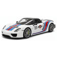 [Make Up] 1:18 Porsche 2011 918 Spyder Martini Model Car Resin
