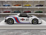 [Make Up] 1:18 Porsche 2011 918 Spyder Martini Model Car Resin