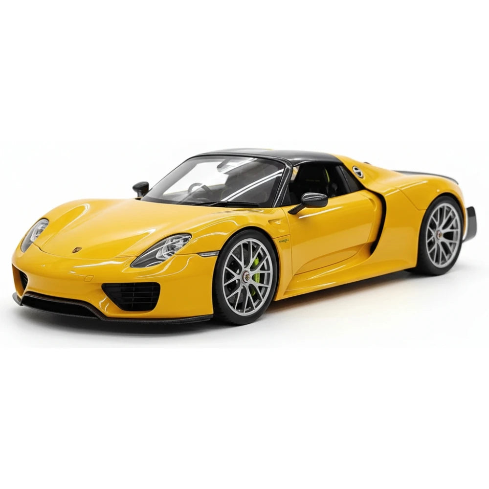 [Make Up] 1:18 Porsche 2011 918 Spyder Orange Model Car Resin