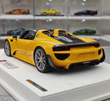 [Make Up] 1:18 Porsche 2011 918 Spyder orange voiture miniature Resin
