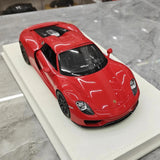 [Make Up] 1:18 Porsche 2011 918 Spyder Red Model Car Resin