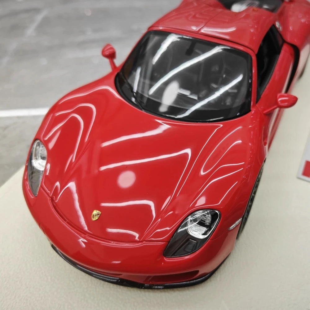[Make Up] 1:18 Porsche 2011 918 Spyder Red Model Car Resin