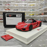 [Make Up] 1:18 Porsche 2011 918 Spyder Red Model Car Resin