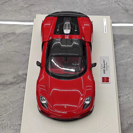 [Make Up] 1:18 Porsche 2011 918 Spyder rouge & noir voiture miniature Resin