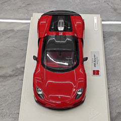 [Make Up] 1:18 Porsche 2011 918 Spyder Red & Black Model Car Resin
