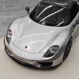 [Make Up] 1:18 Porsche 2011 918 Spyder Silver Model Car Resin