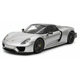 [Make Up] 1:18 Porsche 2011 918 Spyder Silver Model Car Resin