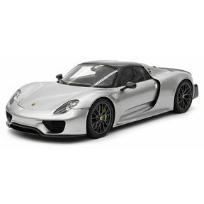 [Make Up] 1:18 Porsche 2011 918 Spyder Silver Model Car Resin