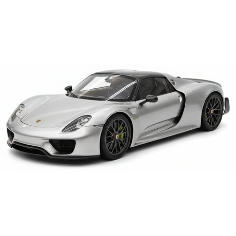 [Make Up] 1:18 Porsche 2011 918 Spyder argent voiture miniature Resin
