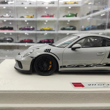 [Make Up] 1:18 Porsche 2020 991.2 911 GT3 RS gris voiture miniature Resin