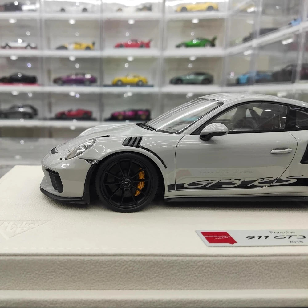 [Make Up] 1:18 Porsche 2020 991.2 911 GT3 RS Gray Model Car Resin