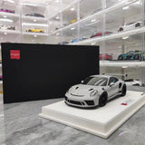 [Make Up] 1:18 Porsche 2020 991.2 911 GT3 RS Gray Model Car Resin