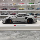 [Make Up] 1:18 Porsche 2020 991.2 911 GT3 RS Gray Model Car Resin