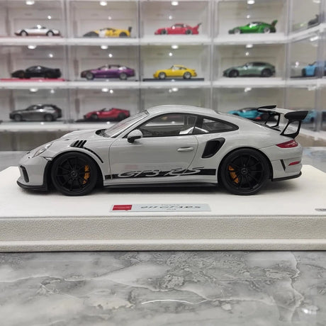 [Make Up] 1:18 Porsche 2020 991.2 911 GT3 RS gris voiture miniature Resin