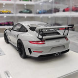 [Make Up] 1:18 Porsche 2020 991.2 911 GT3 RS Gray Model Car Resin