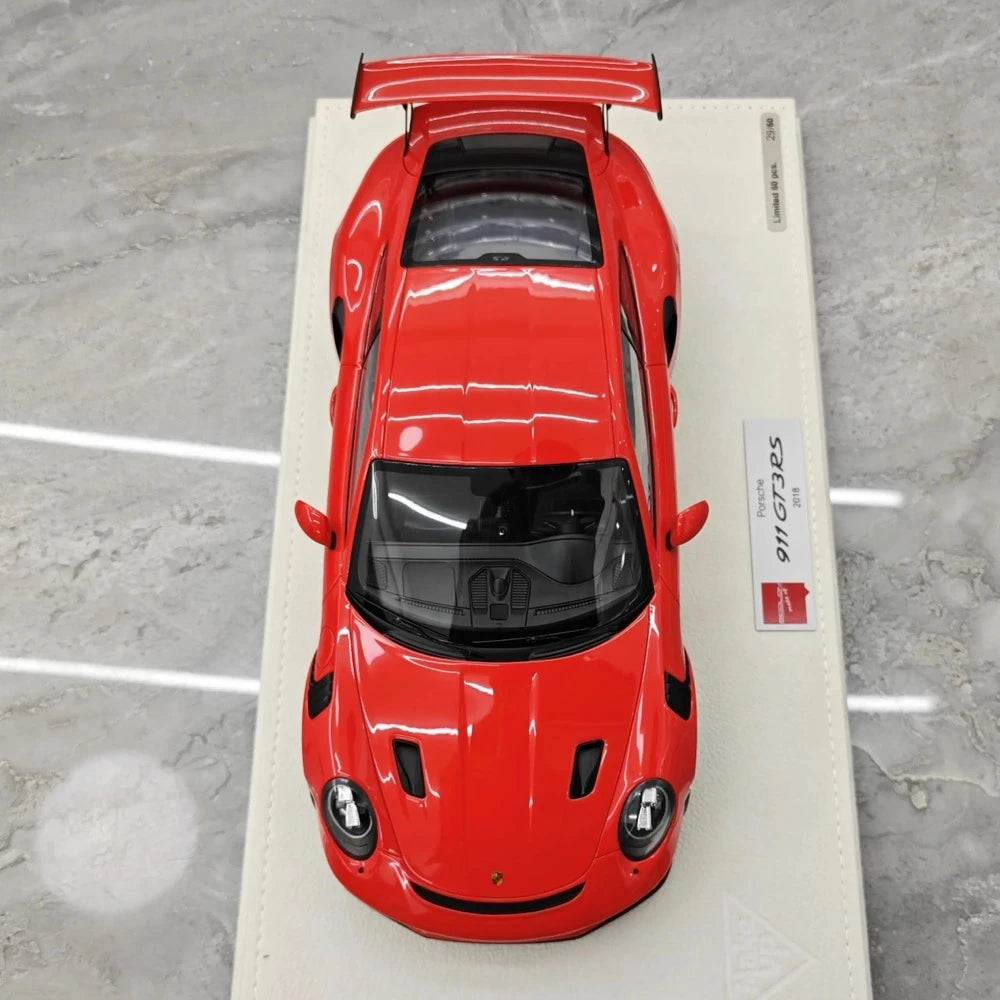 [Make Up] 1:18 Porsche 2020 991.2 911 GT3 RS Red Model Car Resin