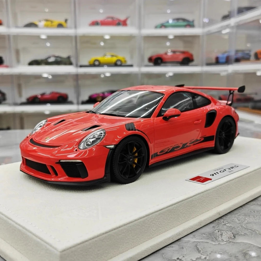 [Make Up] 1:18 Porsche 2020 991.2 911 GT3 RS Red Model Car Resin