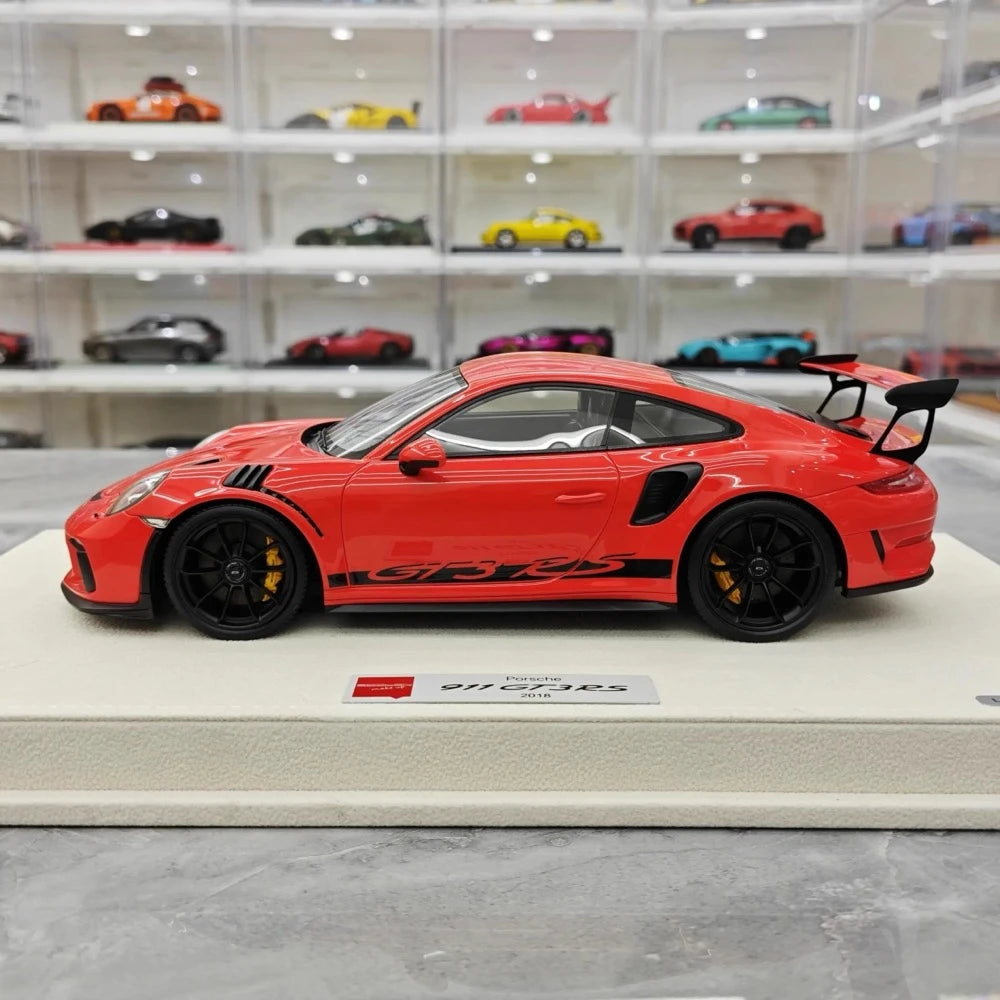 [Make Up] 1:18 Porsche 2020 991.2 911 GT3 RS Red Model Car Resin