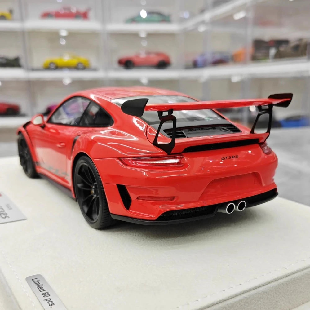 [Make Up] 1:18 Porsche 2020 991.2 911 GT3 RS Red Model Car Resin