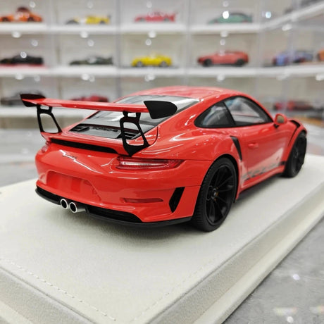 [Make Up] 1:18 Porsche 2020 991.2 911 GT3 RS Red Model Car Resin
