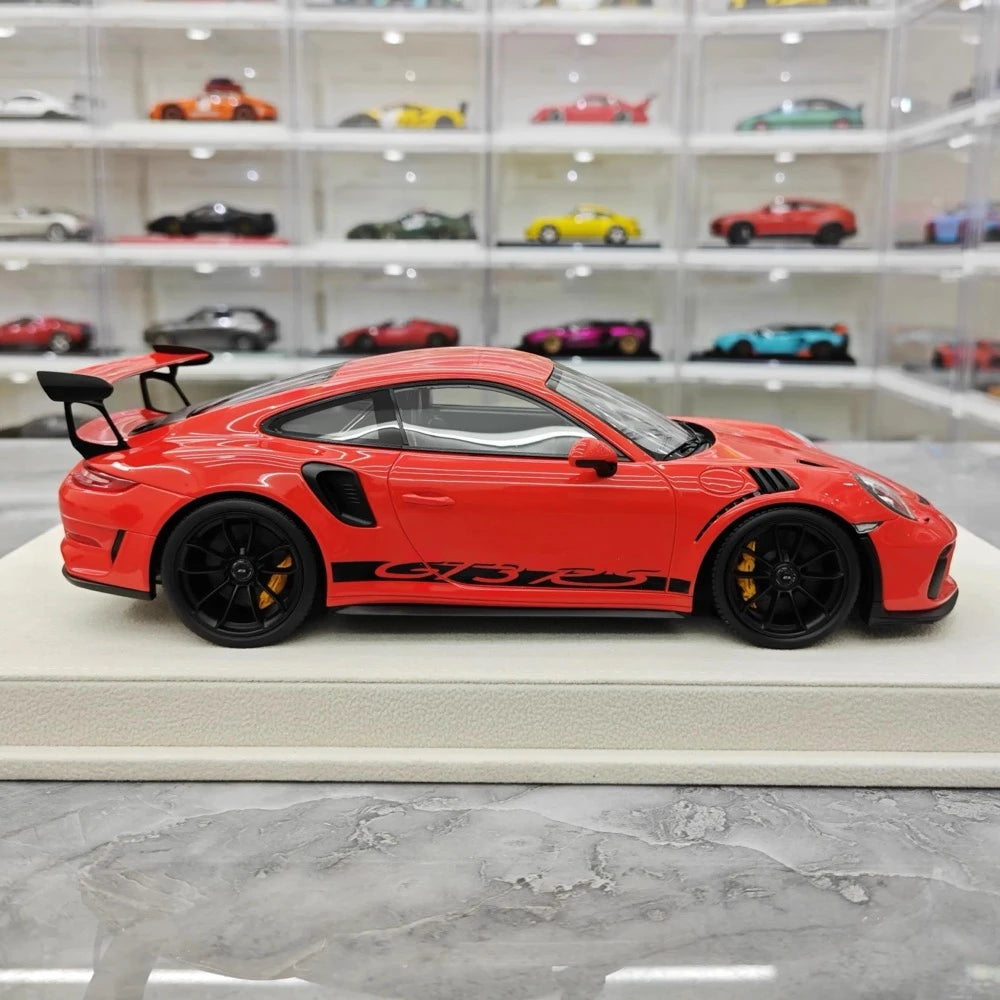 [Make Up] 1:18 Porsche 2020 991.2 911 GT3 RS Red Model Car Resin