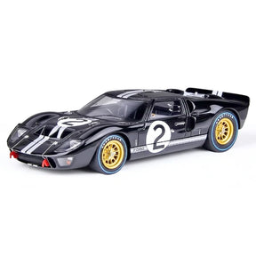 [Make Up] 1:43 Ford 1966 GT Mk.II #2 Le Mans 24H Model Car Die-Cast